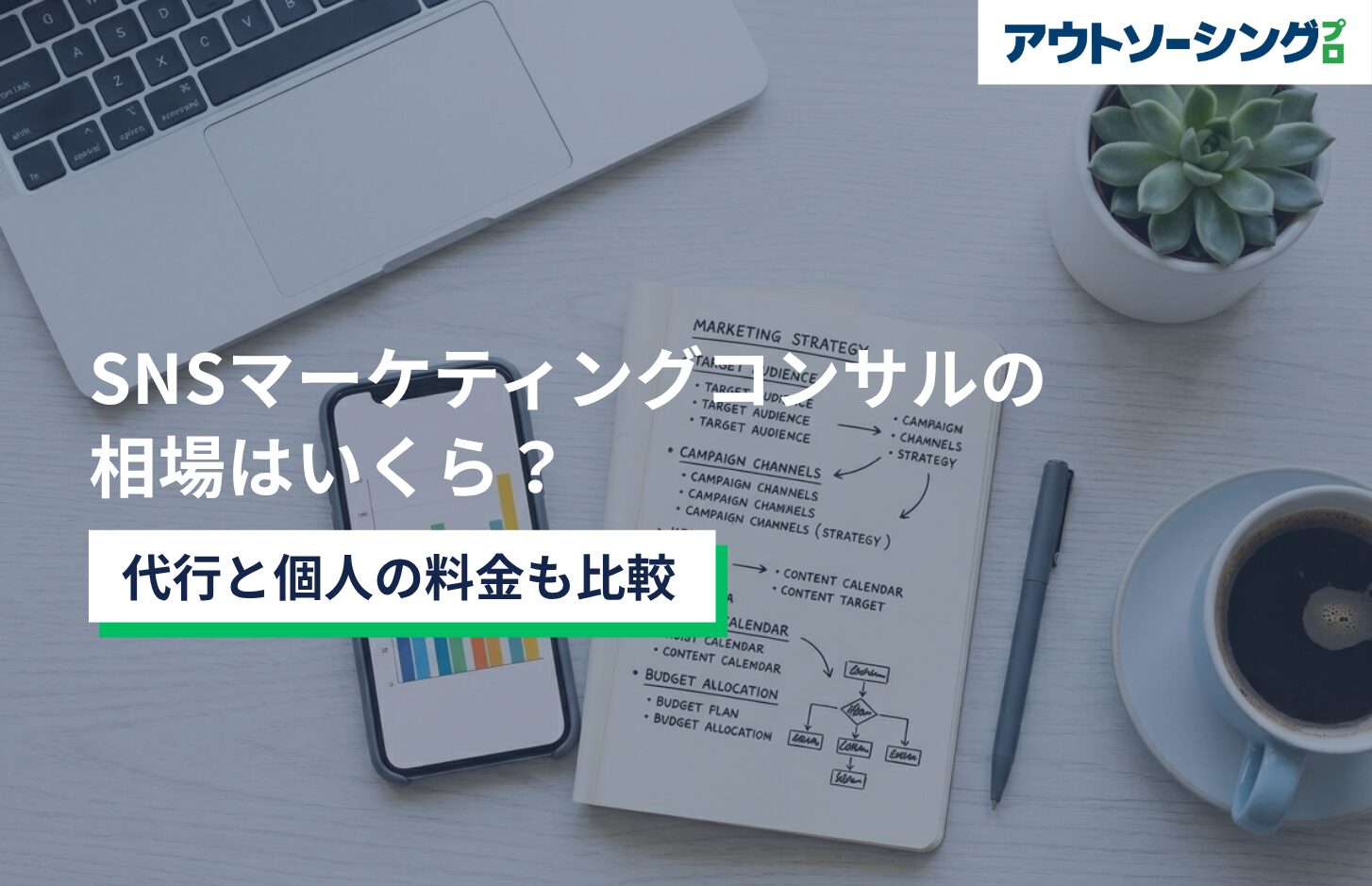 SNSマーケティングコンサルの相場はいくら？代行と個人の料金も比較
